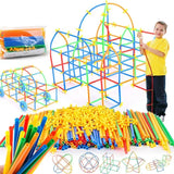 BuildPlay – Fantasi & færdigheder – Konstruktionsrør med forbindelsesstykker