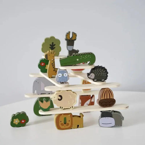 Animal Stackers™ - Intelligentes Stapeln - Holz Tiere Stapeln Spielzeug