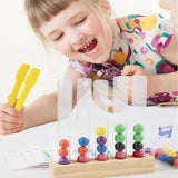 Tube Clip Beads™ - Denkspel - Farben & Motorikspiel