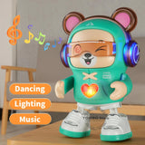 Dancing Bear Robot™ - Motorische Fähigkeiten entwickeln - Tanzende Spielzeugpuppe