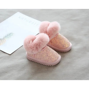 Mini Fashion™ - Warm & Stylisch - Glitzer Kinder Winterschuhe