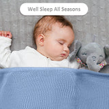 Personalized Baby Blanket – Weich & Einzigartig – Personalisierte, bestickte Baumwolldecke