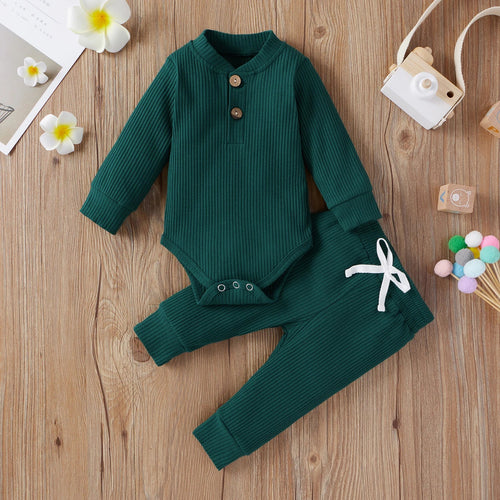 Mini Fashion™ – Bequemes Babykleid-Set