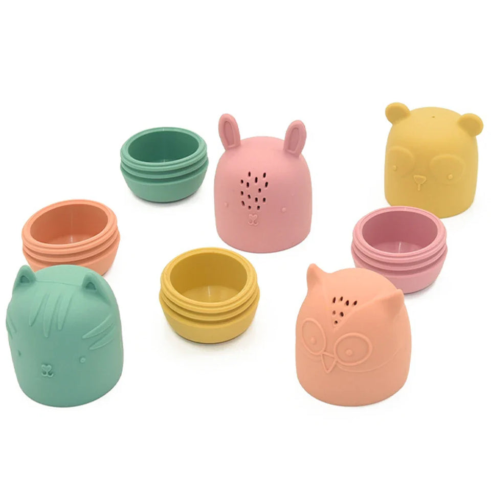 Bath Buddies™ – Niedlicher Spritzspaß – Silikon-Wasserspielzeug