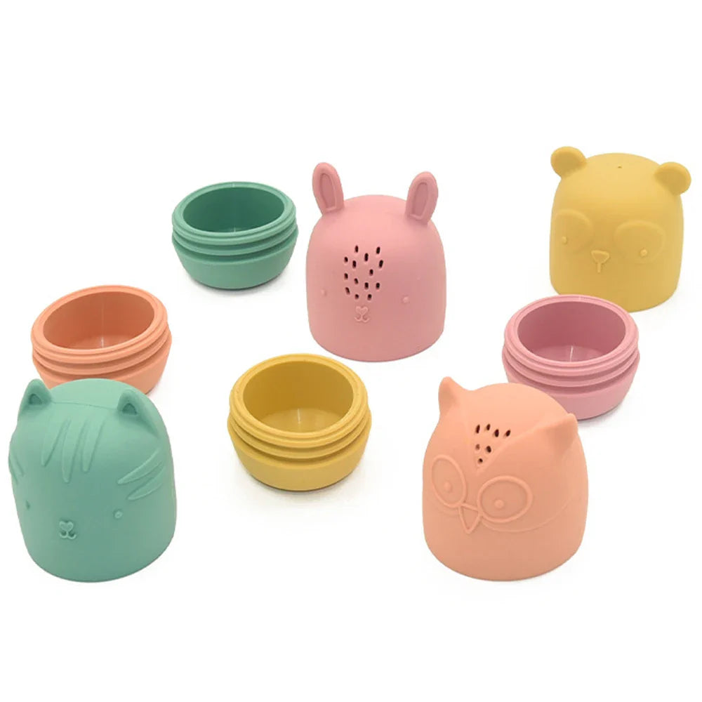Bath Buddies™ – Niedlicher Spritzspaß – Silikon-Wasserspielzeug