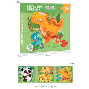 Magnetic Puzzle Book™ – Tierfreunde Spaß – Magnetisches Rätselbuch