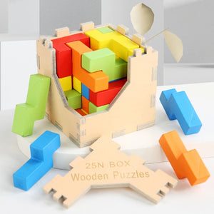 Woods™ - Zug um Zug Spaß - 3D Tetris Puzzle