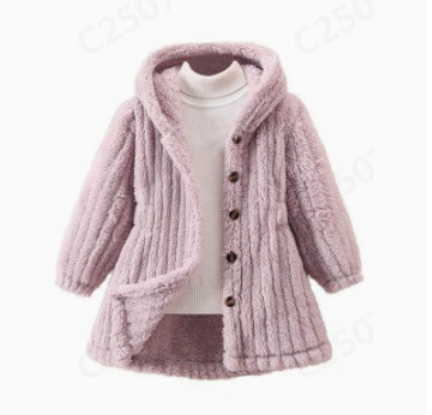 Mini Fashion™ - Innenfutter aus weichem Fleece für Mädchen - Wintermantel