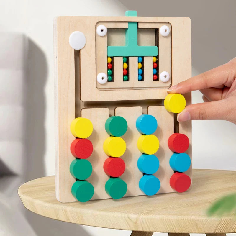 Woods™ - Kreativ & lehrreich - Sortierpuzzle aus Holz