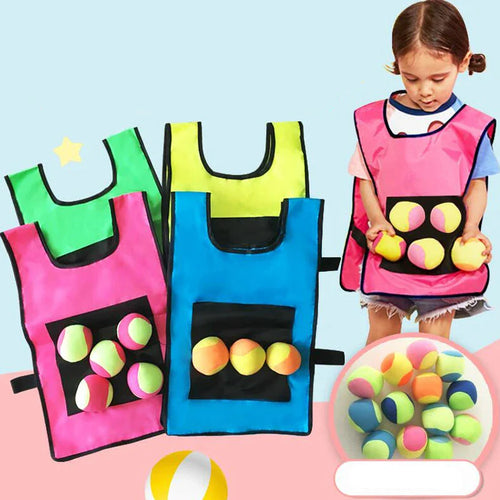 Sticky Shot – Werfen & Kleben – Sportliche Klebeweste