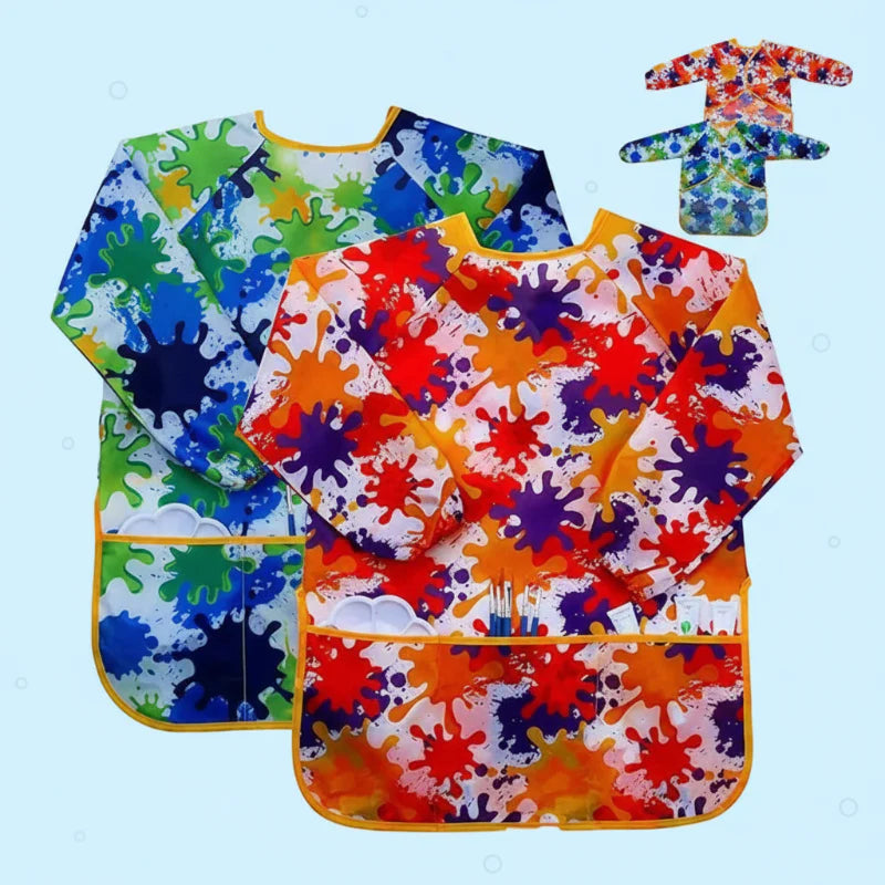 ArtEase – Farbenfroh & wasserabweisend – Malerschürze für Kinder