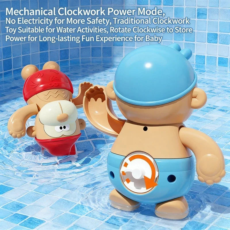 Clockwork Monkey Toy – Spielspaß & Wasserspaß – Aufziehbares Badespielzeug