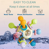 CalmChew – Weich & sicher – 3-in-1-Silikon-Beißring