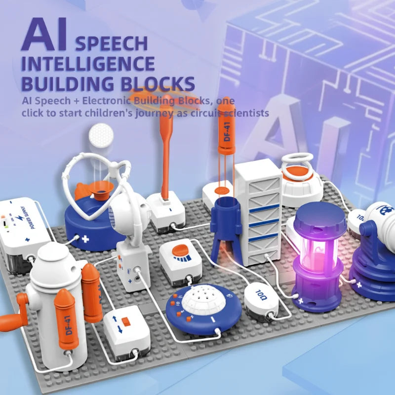 AI Voice Building Blocks – Lehrreich & interaktiv – Baustein-Set