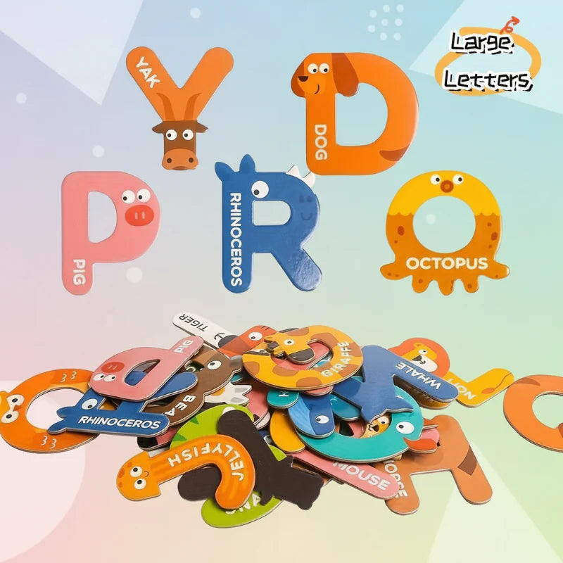 Magnetic Alphabet – Lernen & Spielen – Magnet-Buchstaben-Set