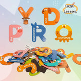 Magnetic Alphabet – Lernen & Spielen – Magnet-Buchstaben-Set