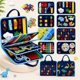 7-in-1 Busy Board – Motorik & Lernen – Aktivitäten-Tafel