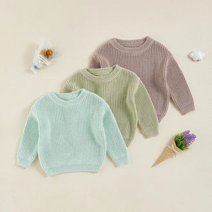 Mini Fashion™ - Weicher & bequemer - Gestrickter Kinderpullover