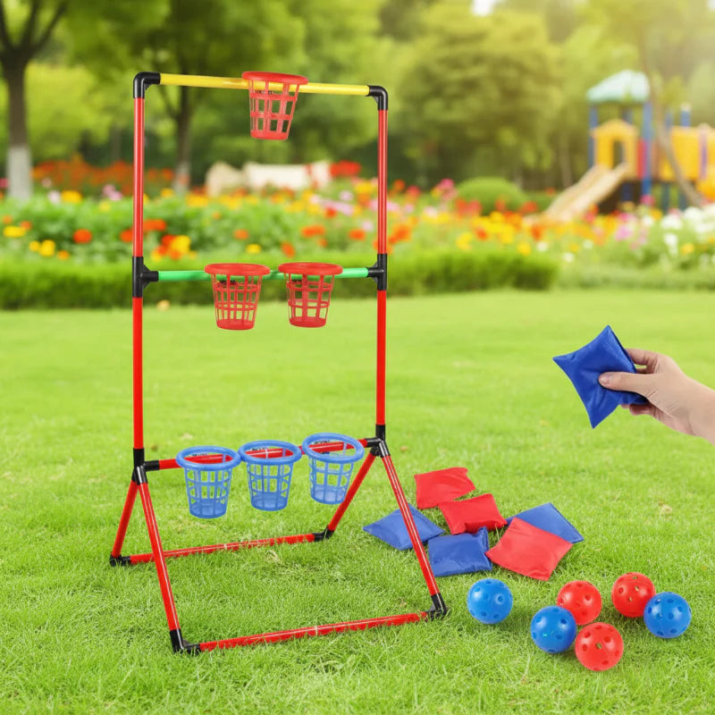 Sandbag Toss Game – Interaktiv & im Freien – Sackhüpfen-Spielset