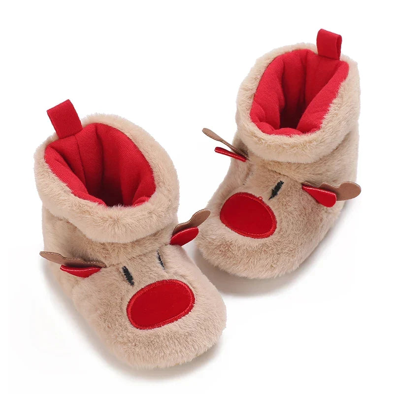 Mini Fashion™ - Julehjemmesko til børn