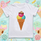 Boys & Girls Summer Tee – Bequem & Verspielt – Kinder-T-Shirt mit lustigem Aufdruck