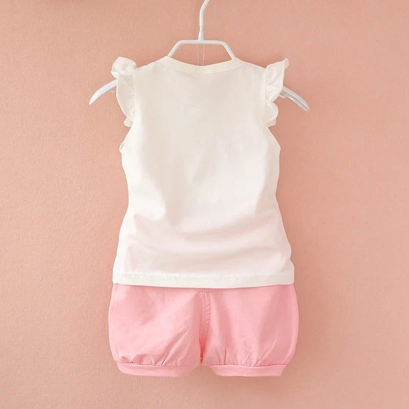 Mini Fashion™ - Merry Adventures - Sommersæt i bomuld