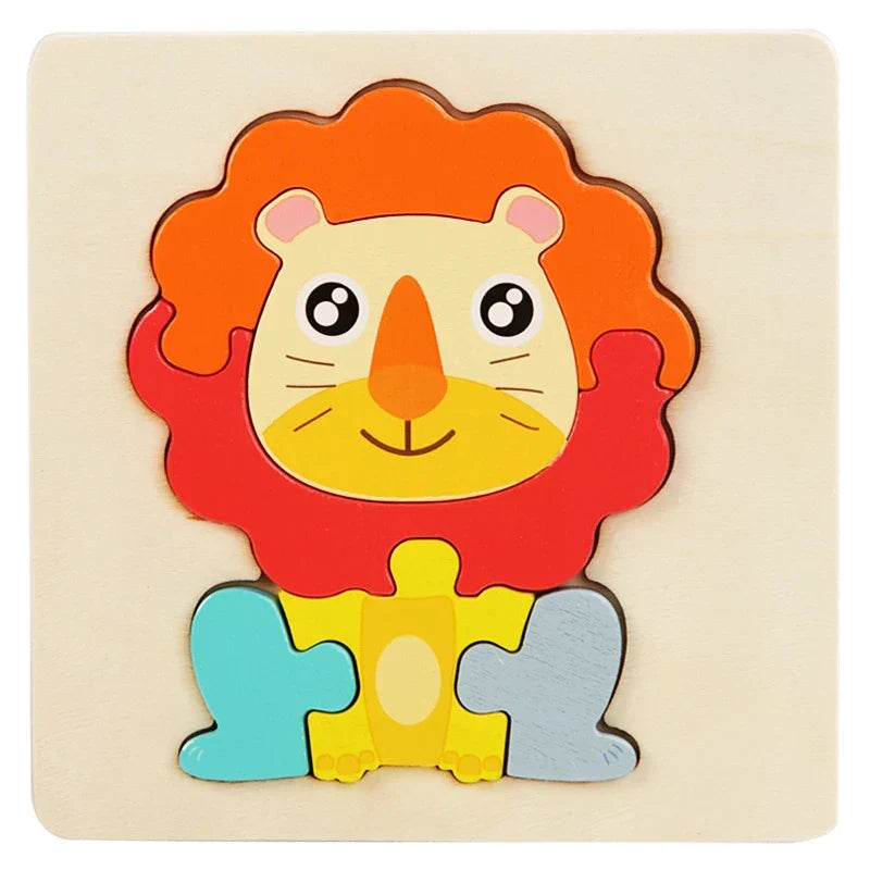 3D Wooden Puzzle™ - Legesyge puslespilseventyr - Puslespil