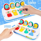 Pop Up Activity Toy – Entdecken & Lernen – Sensorisches Babyspielzeug