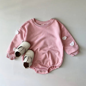 Mini Fashion™ - Niedliche Prints - Sweatshirt-Strampler