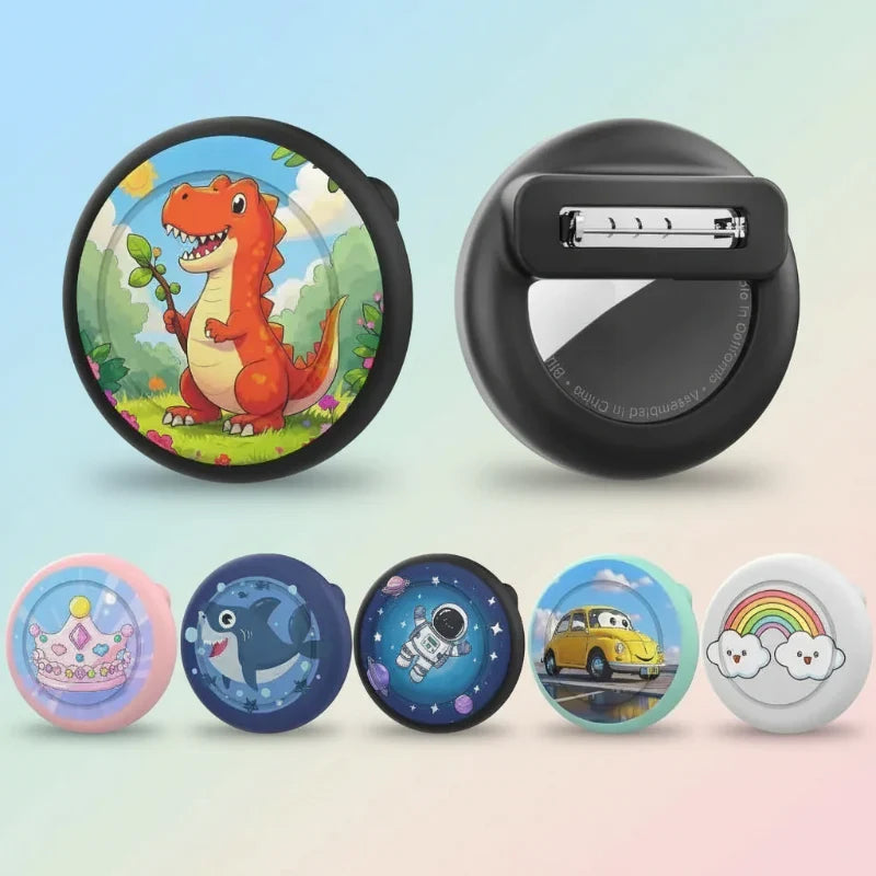 HiddenDot – Smart & sikker – Broche AirTag-etui