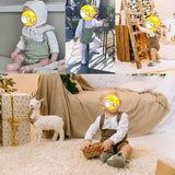 Mini Fashion™ - Sød strikket baby-omper