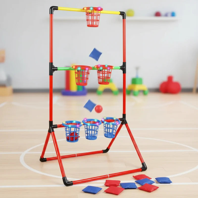 Sandbag Toss Game – Interaktiv & im Freien – Sackhüpfen-Spielset