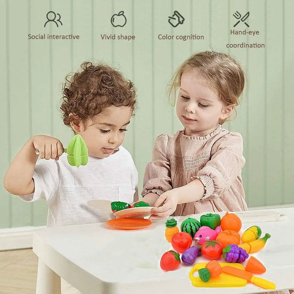 Veggie & Fruit Toys™ - Spaß und Bildung - Gemüse- und Obstspielzeug