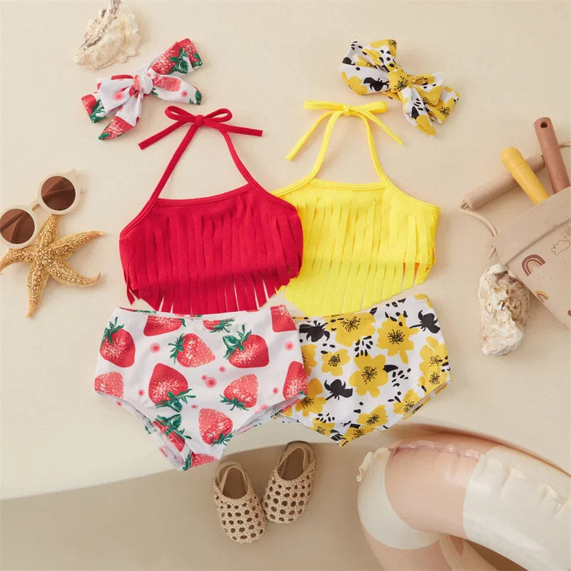 Mini Fashion Madchen Bikini inkl. Haarband Mein kleines baby