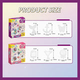 DIY Crystal Keychain Kit – Kreativ & Verspielt – Bastelset für Schlüsselanhänger