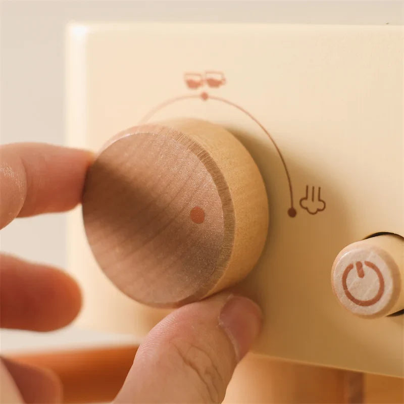 Woods™ - Den Kommende Barista - Espressomaskine-sæt i træ