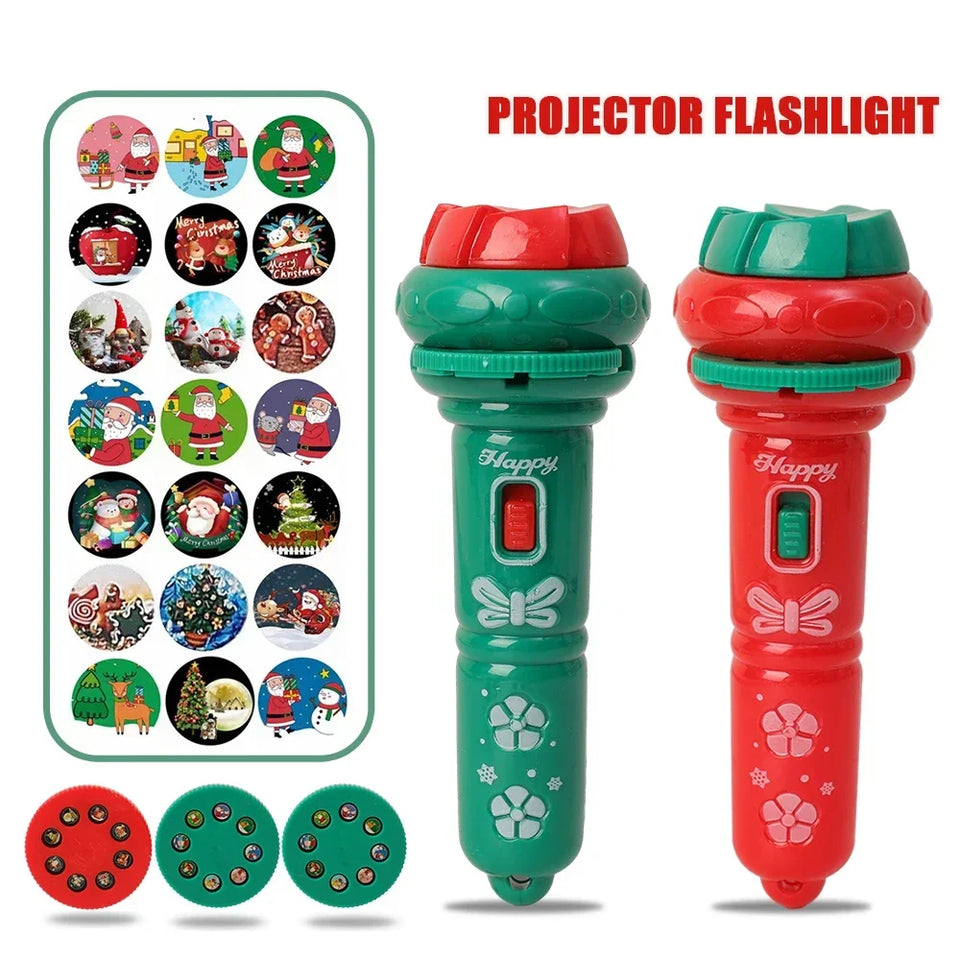 Xmas Projector Light™ - Sjov med lys - Lommelygte med juleprojektion