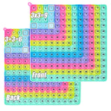 Multicolor Fidget Board™ - Forbedr dine matematiske færdigheder - Reken Fidget Board