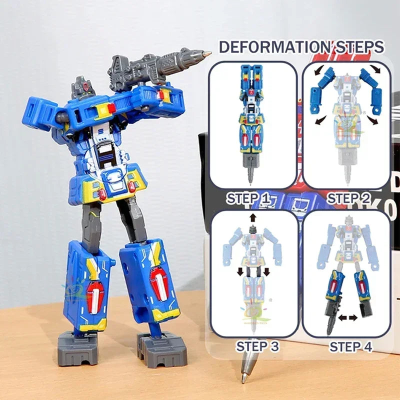 Flip Droid - Tegn eller transformer - Transformérbar robot-pen