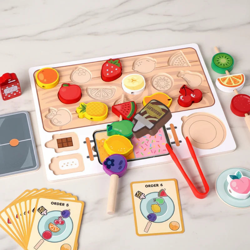 HarvestPlay – Kreativ & Pädagogisch – Obst-Sortierset