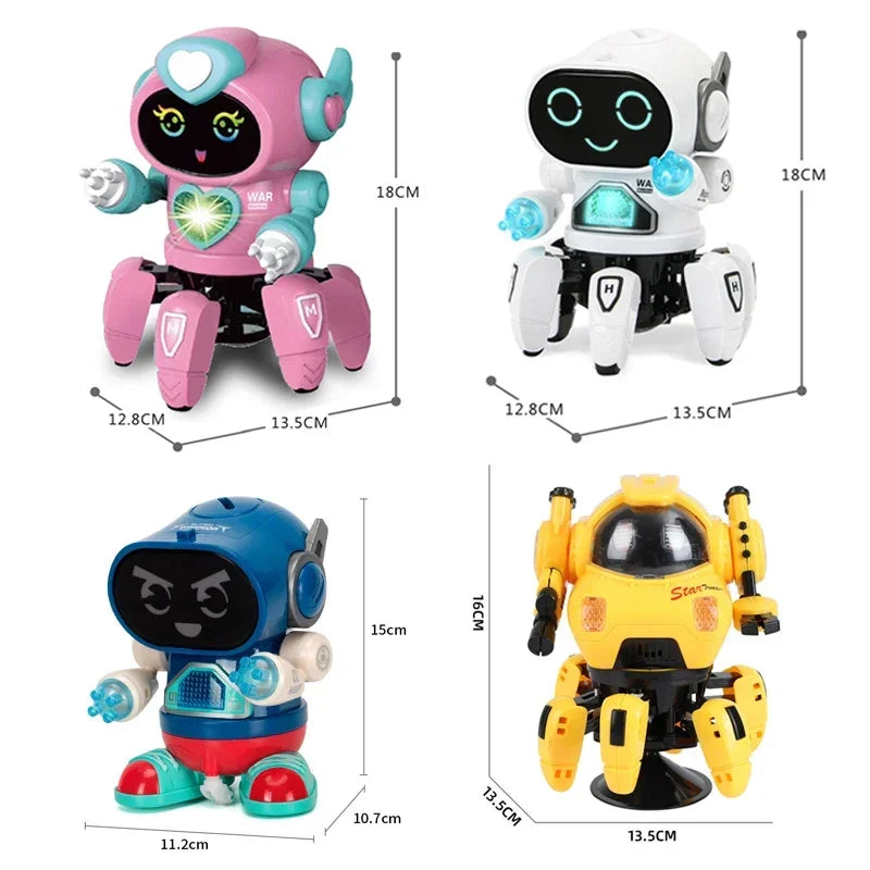 Dancing Spin Robot™ - Lyser og Danser - Legetøjsrobot
