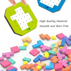 Colorful Tangram Puzzle™ - Kreativität und Lernen - Tangram-Puzzles