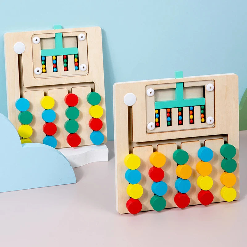 Woods™ - Kreativ & lehrreich - Sortierpuzzle aus Holz
