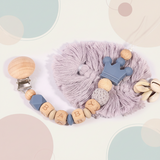 Personalized Pacifier Chain – Sicher & stilvoll – Personalisierte Schnullerkette