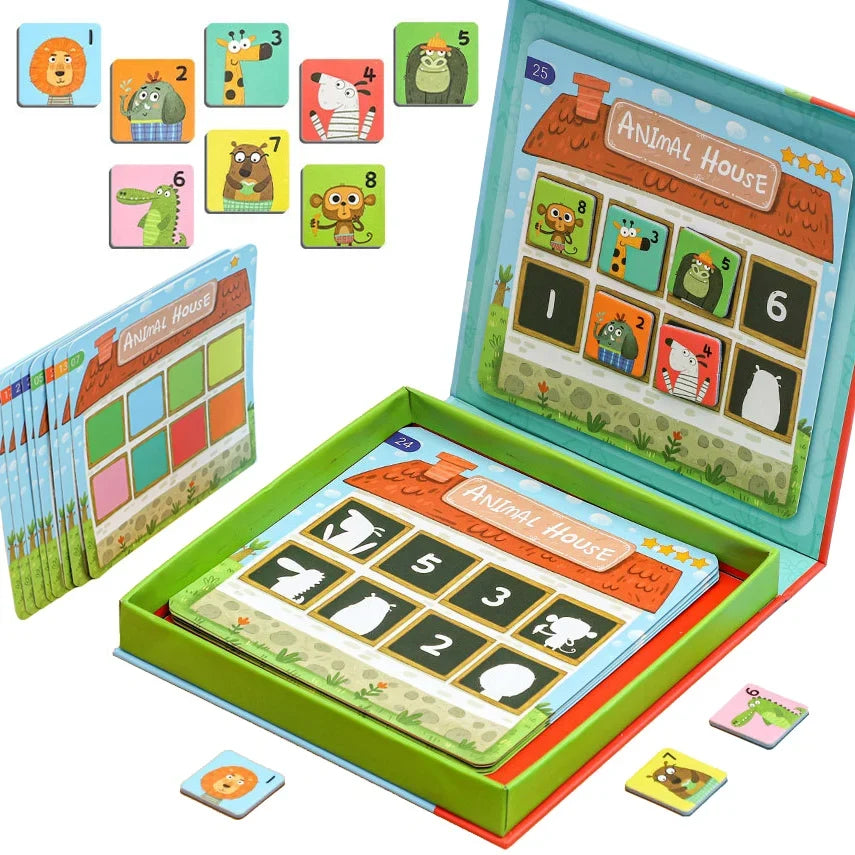 Montessori Memory Match Game™ - Lærerigt & kreativt - Hukommelsesspil