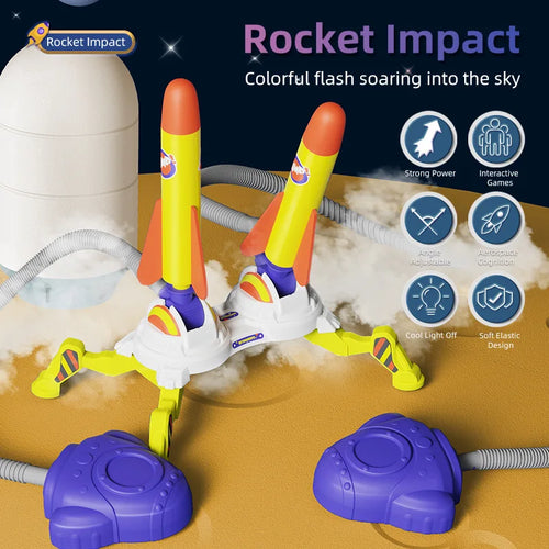 Air Rocket - Sprung & Start - Raketenspielzeug