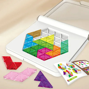 LogicStar – Kreativ & Lehrreich – Puzzle-Brettspiel