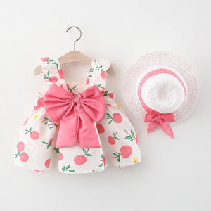 Mini Fashion™ – Süß & sommerlich – Fruchtkleid (enthält GRATIS Strohhut)
