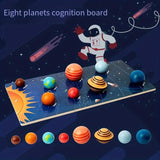 Wooden Solar System – Lehrreich & Entdeckungsreich – Planeten-Spielset