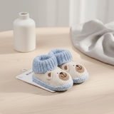 Mini Fashion – Strikket babysko (3-6 måneder)